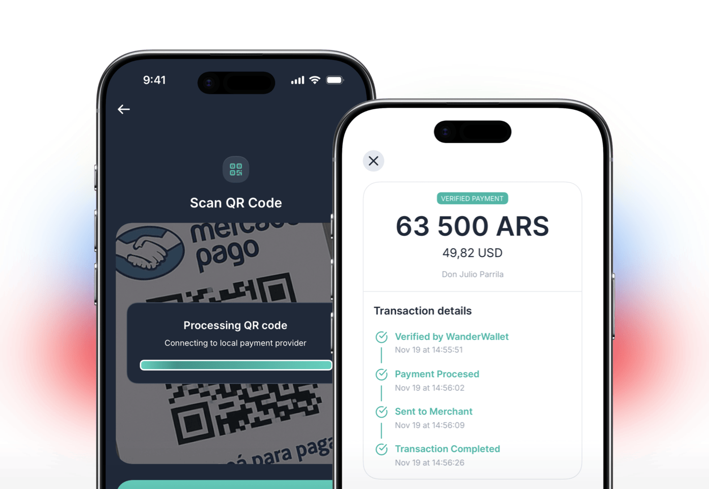 Instant QR Payments and Transfers