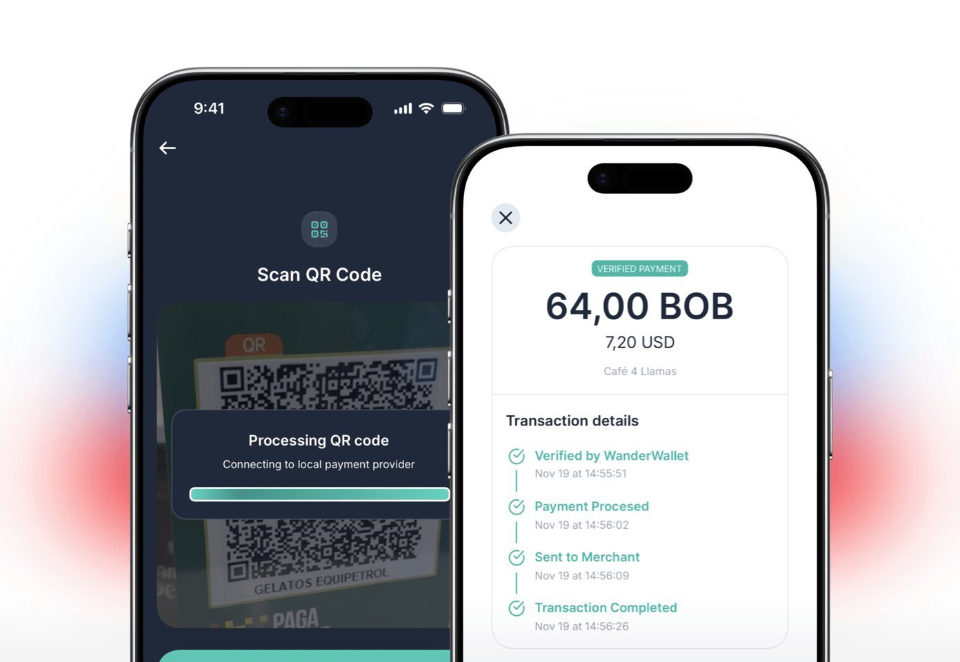 Instant QR Payments and Transfers