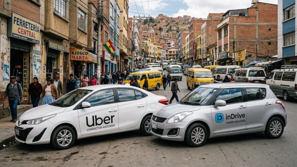 Uber vs inDrive cars