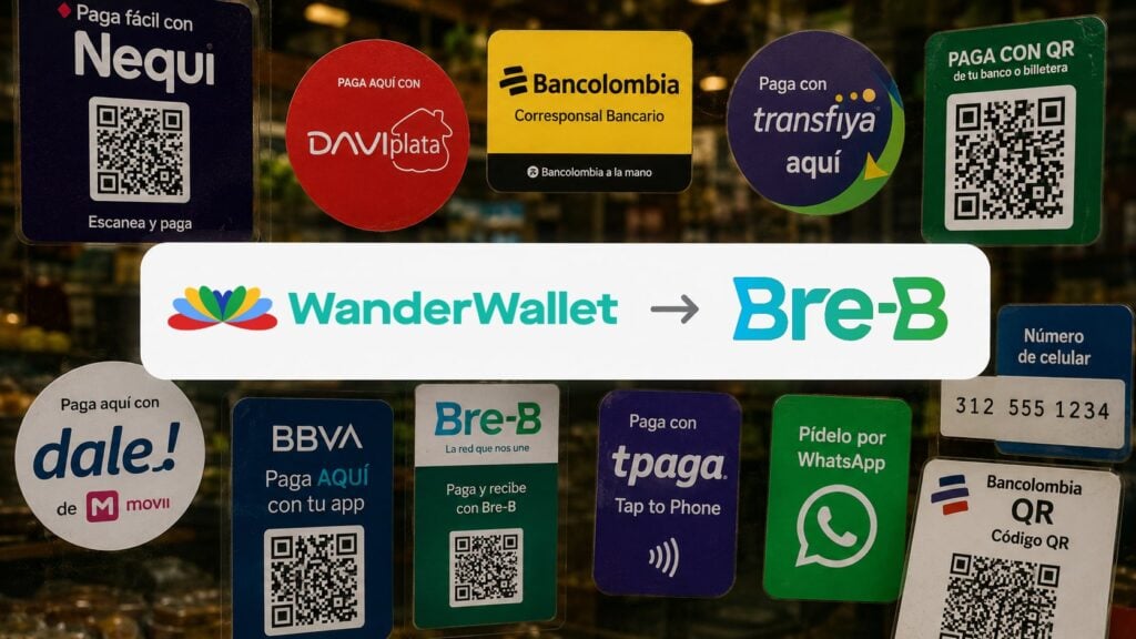 How to Pay in Colombia With WanderWallet Using Bre-B